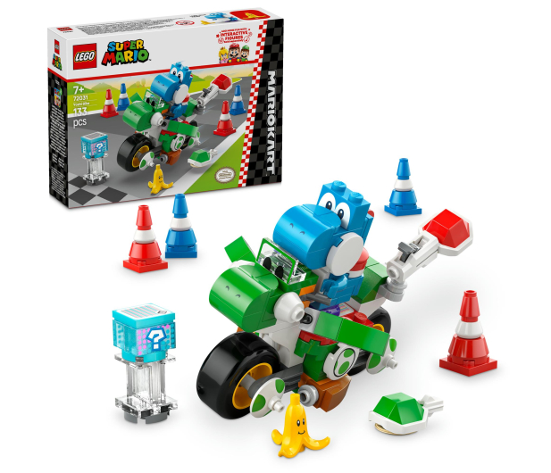 LEGO Super Mario 72031 Mario Kart – Yoshi Bike - 1284152 - zdjęcie 2